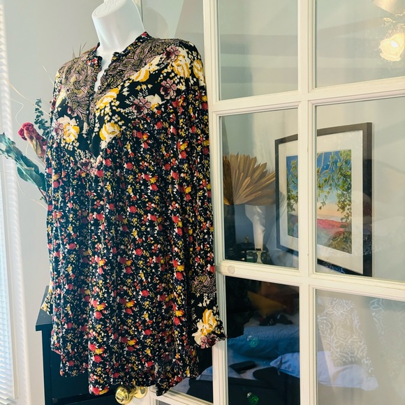 Free People Wildflower Fields Tunic Large - Picture 11 of 13